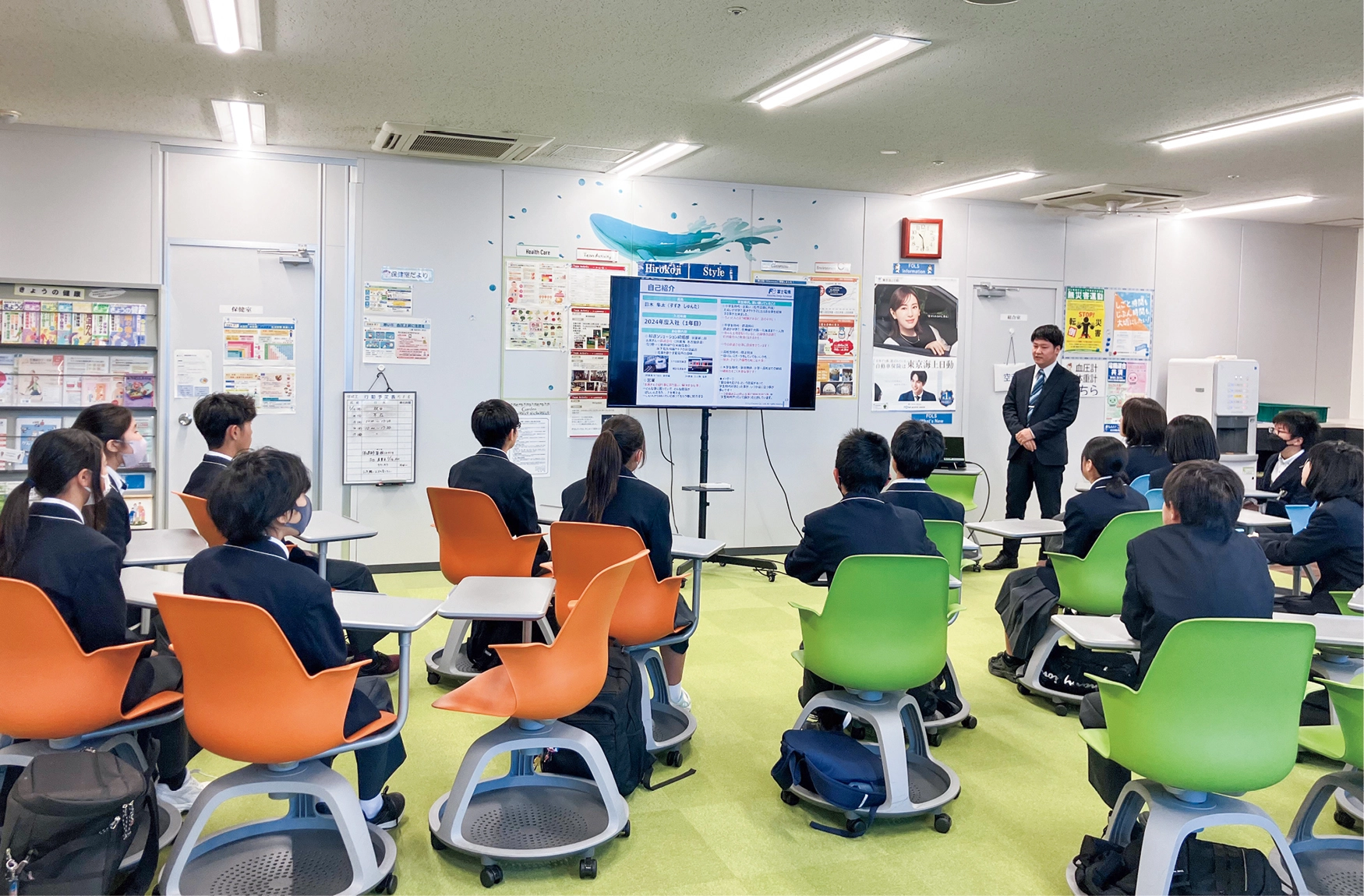 中学生の職場訪問